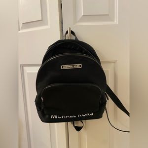 Black Michael Kors backpack